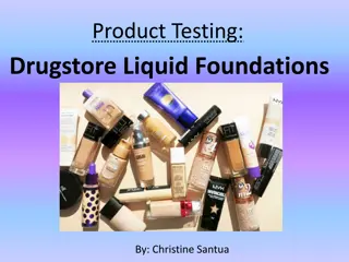 Drugstore Liquid Foundations Comparison: L'Oreal, Revlon, Covergirl