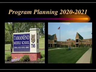 Effective Program Planning and Scheduling for Academic Success