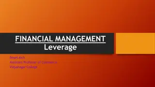 Financial Leverage and Risk Management in Business
