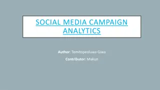 Leveraging Social Media Analytics for Online Success