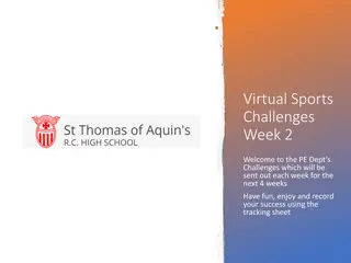 Virtual Sports Challenges Week 2 - Fun PE Activities for Families