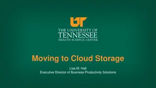 Moving to Cloud Storage Strategies for Data Optimization