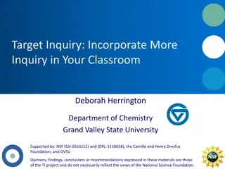 Enhancing Inquiry-Based Learning in Chemistry Classrooms