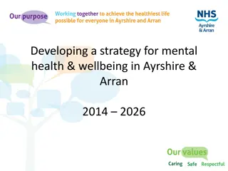 Mental Health & Wellbeing Strategy for Ayrshire & Arran: 2014-2026