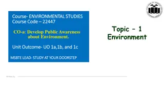 Environmental Studies: Types and Scope Explained