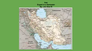 Insights into Iran: Nuclear Plans, Foreign Relations, and Oil Strategies