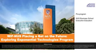 Empowering Women Leaders: NUS's Exponential Technologies Program
