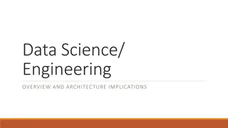 Data Science, Engineering, and Analytics in Technology Applications