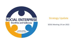 Developing a Strong Social Enterprise Sector in D&G