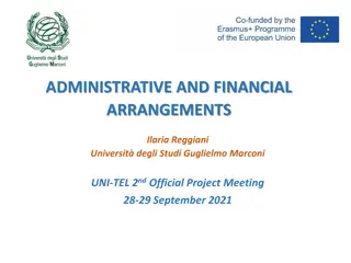 UNI-TEL Project Meeting Financial and Administrative Details