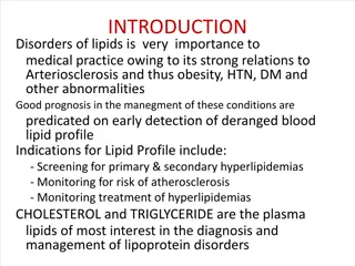 Lipid Profile: Importance, Considerations, and Management Guidelines