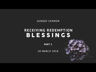Embracing Redemptive Blessings in Faith