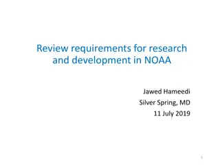Managing NOAA's Research and Development Portfolio: Key Steps and Evaluation Criteria
