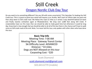 Still Creek Oregon Nordic Club Day Tour - Experience a Unique Ski Adventure