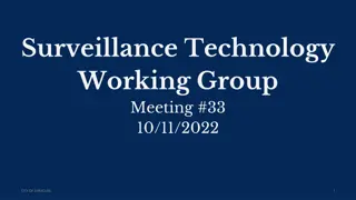 Surveillance Technology Policy and Data Governance 2022 Meeting in City of Syracuse