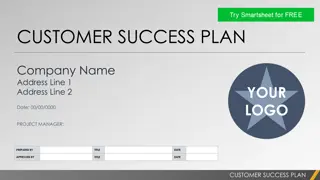 Crafting a Comprehensive Customer Success Plan