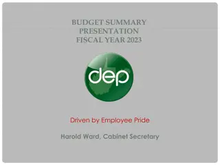 Environmental Protection in West Virginia's Fiscal Year 2023 Budget Summary