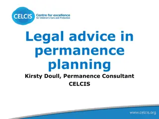 Legal Advice in Permanence Planning: Key Insights and Challenges