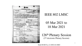 IEEE 802 Standards Development Guidelines and Principles