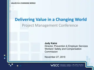 Values in a Changing World: Delivering Value in Project Management Conference