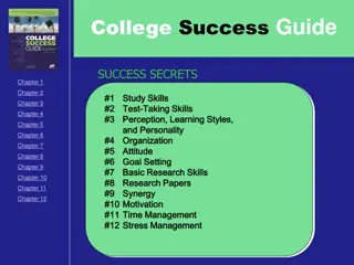 College Success Guide - Study Skills and Secrets for Academic Excellence