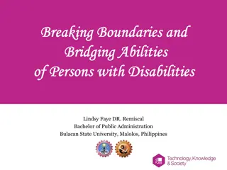 Enhancing Employment Opportunities for Persons With Disabilities in the Philippines