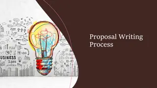 Effective Proposal Writing Process Guide