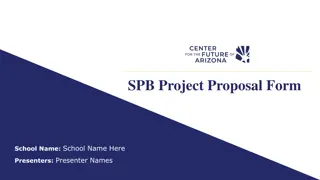 Innovative School Project Proposal Submission
