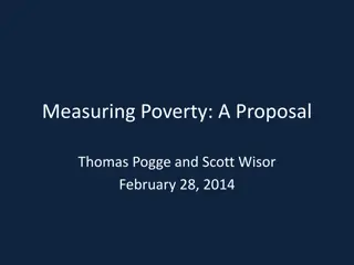 Innovative Approaches to Measuring Poverty and Social Valuation