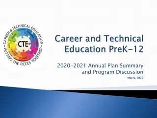Career and Technical Education Programs Overview