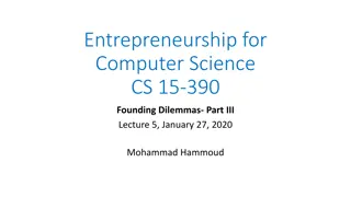 Equity Splits in Entrepreneurship: Founders' Dilemmas and Reward Strategies