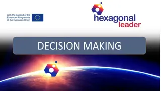 Decision-Making Styles and Team Roles