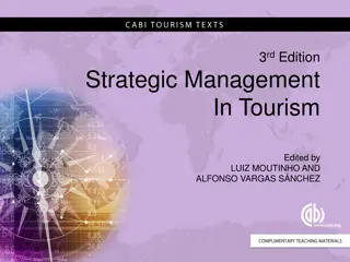 Strategic Management in Tourism: Process-Based Approach