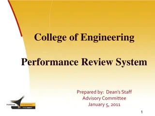Engineering Performance Review System Overview