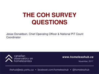 The COH Survey Questions
