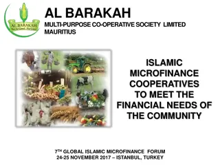 Islamic Microfinance Co-operatives: Meeting Community Financial Needs