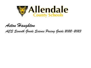 Seventh Grade Science Pacing Guide 2022-2023 by Aston Haughton ACS