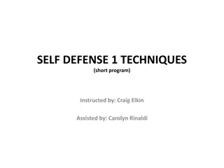 Effective Self Defense Techniques: Front Kick, Two-Handed Grab, Headlock