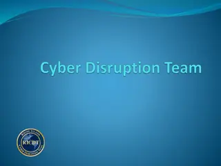 Rhode Island Cyber Disruption Team - Mission, Objectives, and Activities
