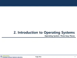 Operating Systems: A Beginner's Guide