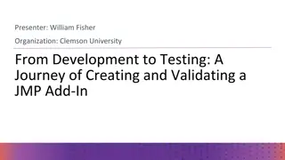 Creating and Validating JMP Add-In for Contextual Discrete Choice Experiments
