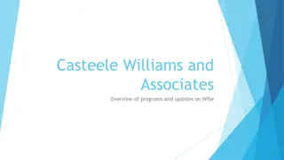 Behavioral Health Agency Overview - Casteele Williams and Associates