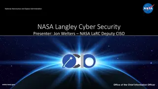 NASA Langley Cyber Security Overview