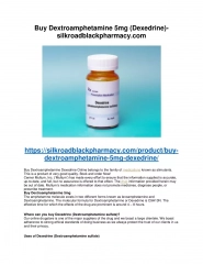 Buy Dextroamphetamine 5mg - silkroadblackpharmacy.com
