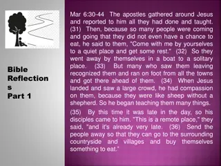 Jesus' Compassionate Miracle and Challenge