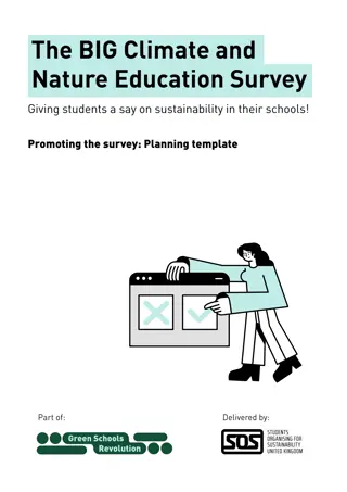 Engage Students in Climate Action Survey at Your School