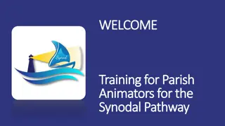 Parish Animator Training and Synodal Pathway Overview