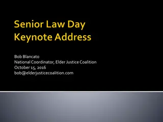 Planning for Successful Aging and Policy Implications - A Look at Destiny Determination