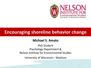 Encouraging Shoreline Behavior Change: Insights from Beliefs and Goals Studies