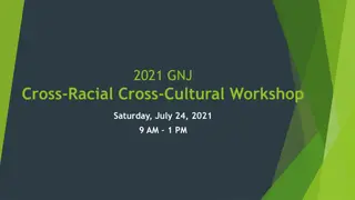 Exploring Cross-Racial and Cross-Cultural Ministry Workshops